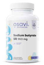 Sodium butyrate SR, 960mg - 60 vegan caps - Osavi