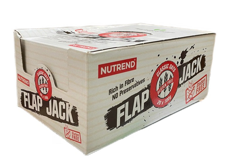 Flapjack Gluten Free, Chocolate + Banana with Dark Chocolate - 20 x 100g - Nutrend