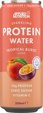 Sparkling Protein Water, Tropical Burst - 12 x 330 ml. - Applied Nutrition