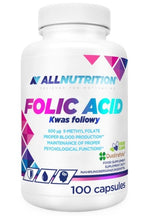 Folic Acid, 600mcg - 100 caps - Allnutrition