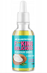 Fitking Delicious Flavour Drops, Coconut - 50 ml. - Allnutrition