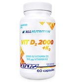 Vit D3 2000 + K2 - 60 caps - Allnutrition