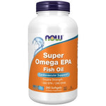 Super Omega EPA Molecularly Distilled - 240 softgels - NOW Foods