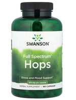 Full Spectrum Hops, 310mg - 180 caps - Swanson