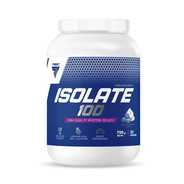 Isolate 100, Creamy Blueberry - 700 grams - Trec Nutrition