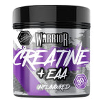 Creatine + EAA, Unflavoured - 270 grams - Warrior