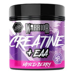 Creatine + EAA, Mixed Berry - 270 grams - Warrior