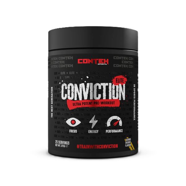 Conviction Elite, Mango Sherbet - 400 grams - Conteh Sports