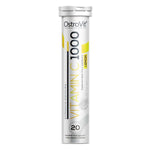 Vitamin C 1000, Lemon - 20 effervescent tabs - OstroVit