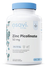 Zinc Picolinate, 50mg - 180 vegan caps - Osavi