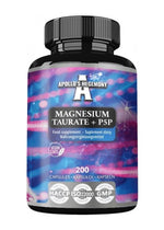 Magnesium Taurate + P5P - 200 caps - Apollo's Hegemony