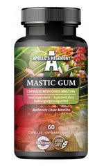 Mastic Gum with Chios Mastiha - 60 vcaps - Apollo's Hegemony