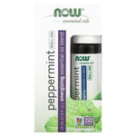 Essential Oil Roll-On, Peppermint - 10 ml. - NOW Foods