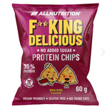 Fitking Delicious Protein Chips, BBQ Ribs - 60 grams - Allnutrition