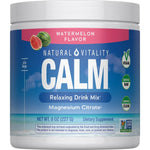 Calm Magnesium Powder, Watermelon - 227 grams - Natural Vitality