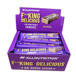 Fitking Delicious Crunchee, Milk Chocolate with Cocoa Cream - 20 x 18g - Allnutrition