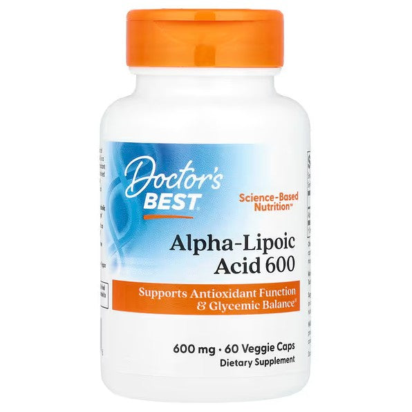 Alpha-Lipoic Acid, 600mg - 60 vcaps - Doctor's Best