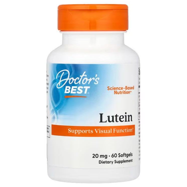 Lutein, 20mg - 60 softgels - Doctor's Best