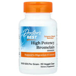 High Potency Bromelain, 3000 GDU - 90 vcaps - Doctor's Best