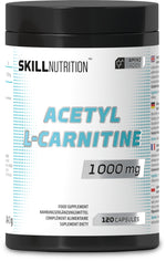 Acetyl L-Carnitine, 1000mg - 120 vegan caps - Skill Nutrition
