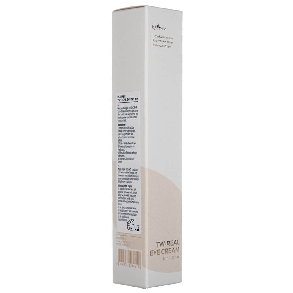 Isntree TW-Real akių kremas nuo raukšlių - 30 ml