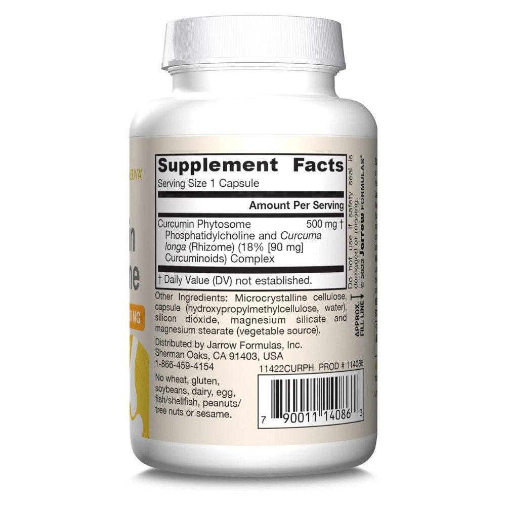 Jarrow Formulas Kurkuminas Fitosomas 500 mg - 60 kapsulių