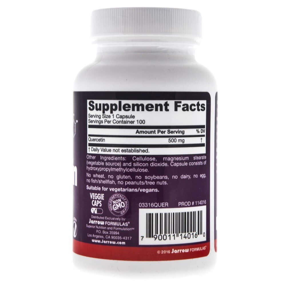 Jarrow Formulas Kvercetinas 500 mg - 100 kapsulių - Magnis.lt