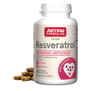 Jarrow Formulas Resveratrolis 100 mg - 60 kapsulių