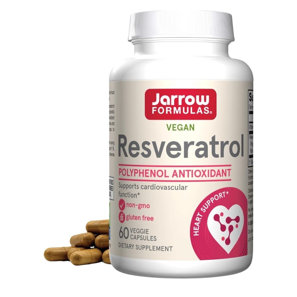 Jarrow Formulas Resveratrolis 100 mg - 60 kapsulių