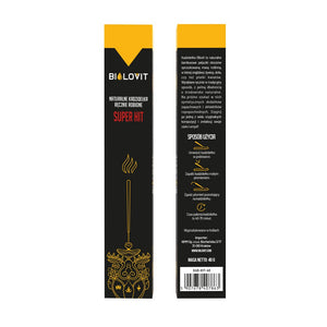 Bilovit natūralūs aromatiniai smilkalai Super Hit - 40 g