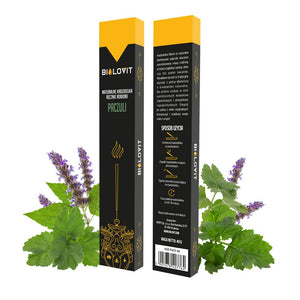 Bilovit natūralios aromatinės smilkalų lazdelės Patchouli - 40 g