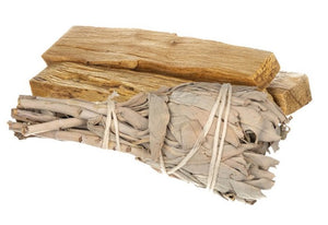 Bilovit natūralių smilkalų rinkinys - baltasis šalavijas + Palo Santo