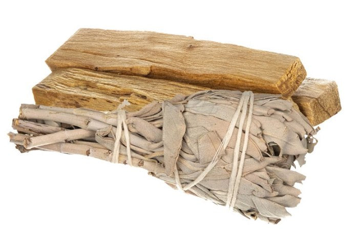 Bilovit natūralių smilkalų rinkinys - baltasis šalavijas + Palo Santo