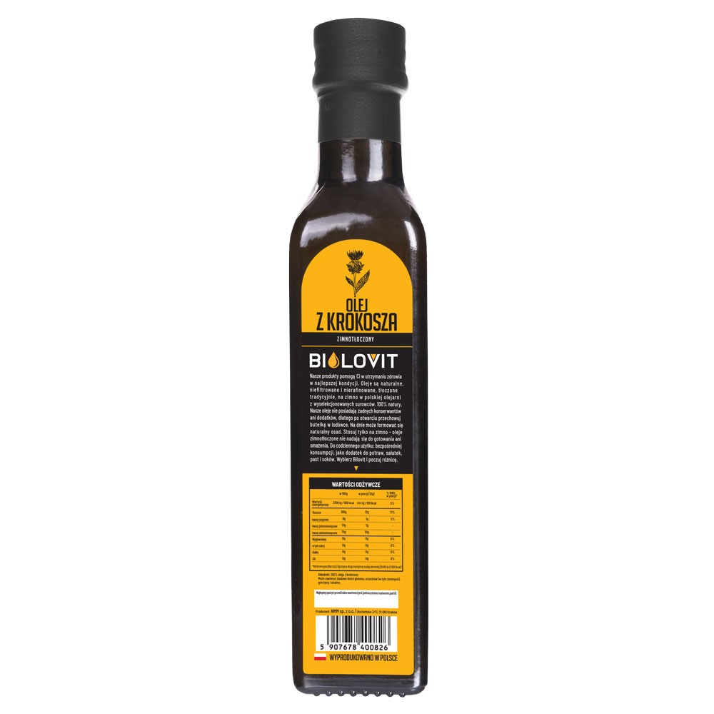 Bilovit šalto spaudimo dygminų aliejus - 250 ml - Magnis.lt