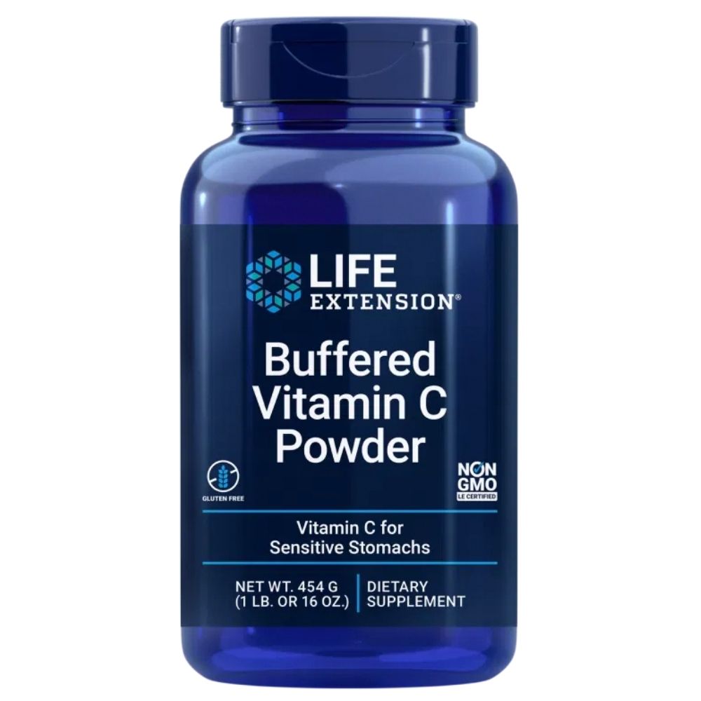 Life Extension buferinio vitamino C milteliai - 454 g