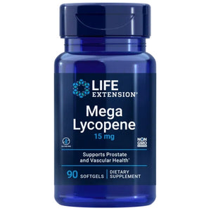 Life Extension Mega Lycopene 15 mg - 90 minkštųjų gelių