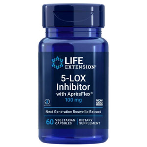 Life Extension 5-LOX inhibitorius su AprèsFlex® 100 mg - 60 kapsulių