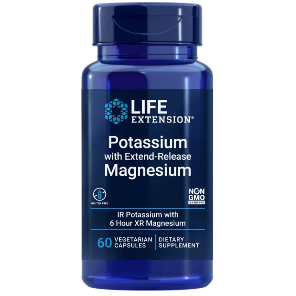 Life Extension Kalis su magniu - 60 kapsulių