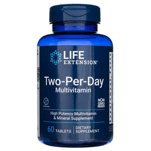 Life Extension dviejų dienų tabletės (multivitaminai) - 60 tablečių - Magnis.lt