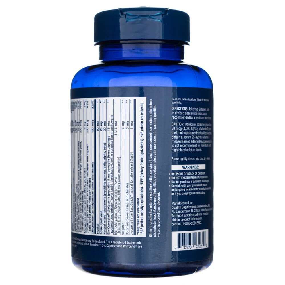Life Extension dviejų dienų tabletės (multivitaminai) - 60 tablečių - Magnis.lt
