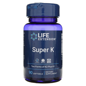 Life Extension Super K - 90 minkštųjų kapsulių - Magnis.lt