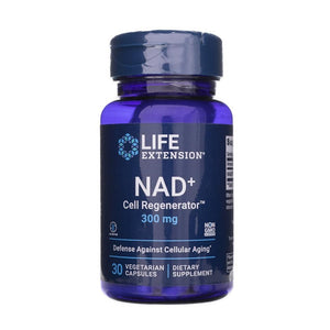 Life Extension NAD+ Cell Regenerator 300 mg - 30 kapsulių - Magnis.lt