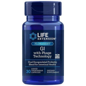Life Extension Florassist® Probiotic GI with Phage Technology - 30 kapsulių