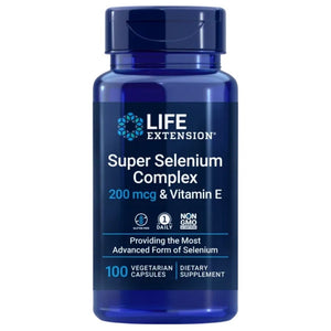 Life Extension Super Seleno kompleksas 200 mcg ir vitaminas E - 100 kapsulių - Magnis.lt