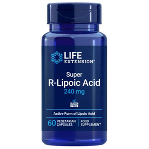 Life Extension R-alfa lipoinė rūgštis (Na-RALA) - 60 kapsulių