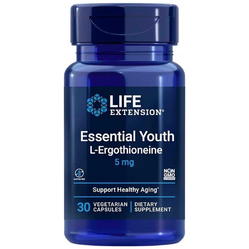 Life Extension Essential Youth L-Ergotioneine 5 mg - 30 kapsulių