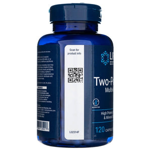 Life Extension dviejų dienų kapsulės (multivitaminai) - 120 kapsulių - Magnis.lt