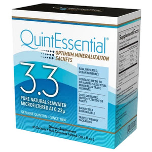 Quicksilver QuintEssential® 3.3, hipertoninis tirpalas - 30 paketėlių - Magnis.lt