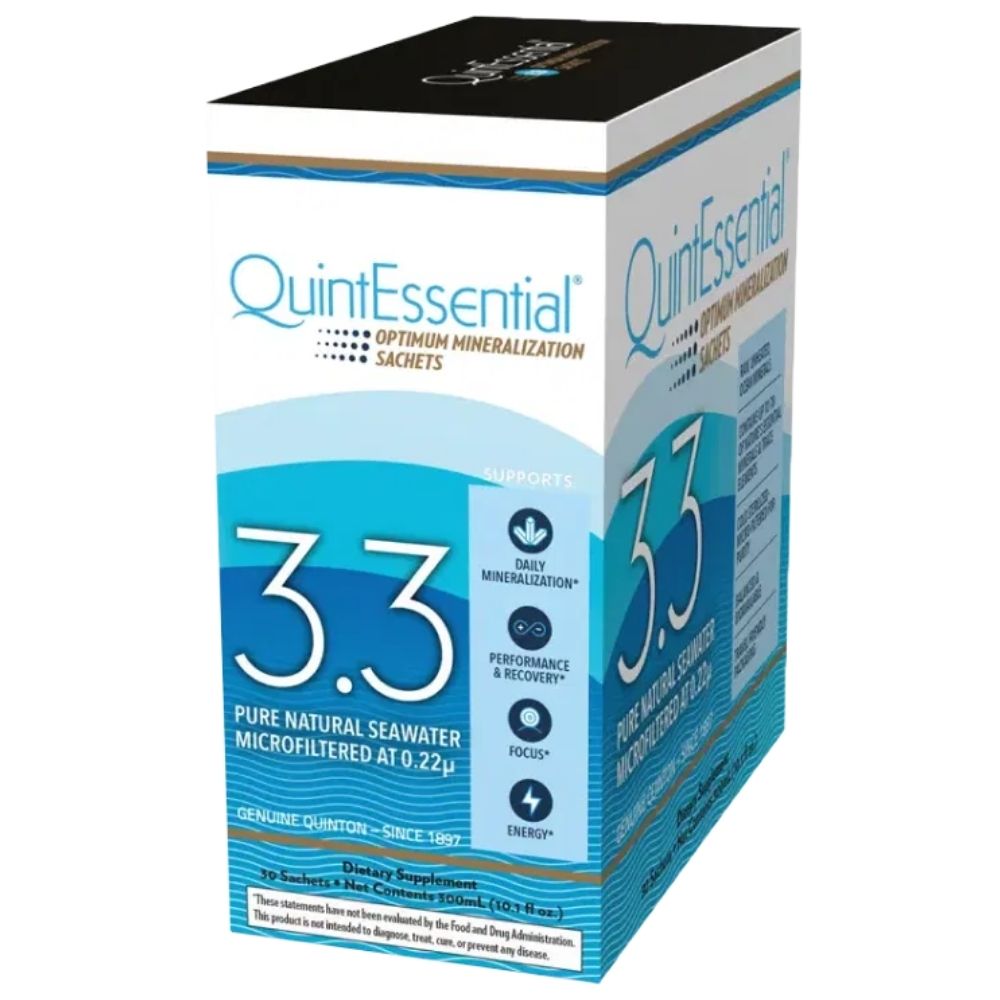 Quicksilver QuintEssential® 3.3, hipertoninis tirpalas - 30 paketėlių - Magnis.lt