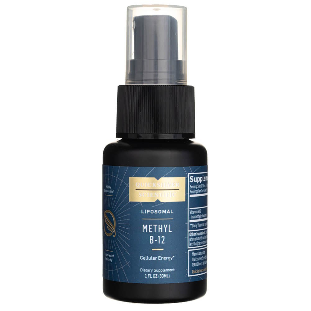 Quicksilver liposominis metilo B-12 - 30 ml